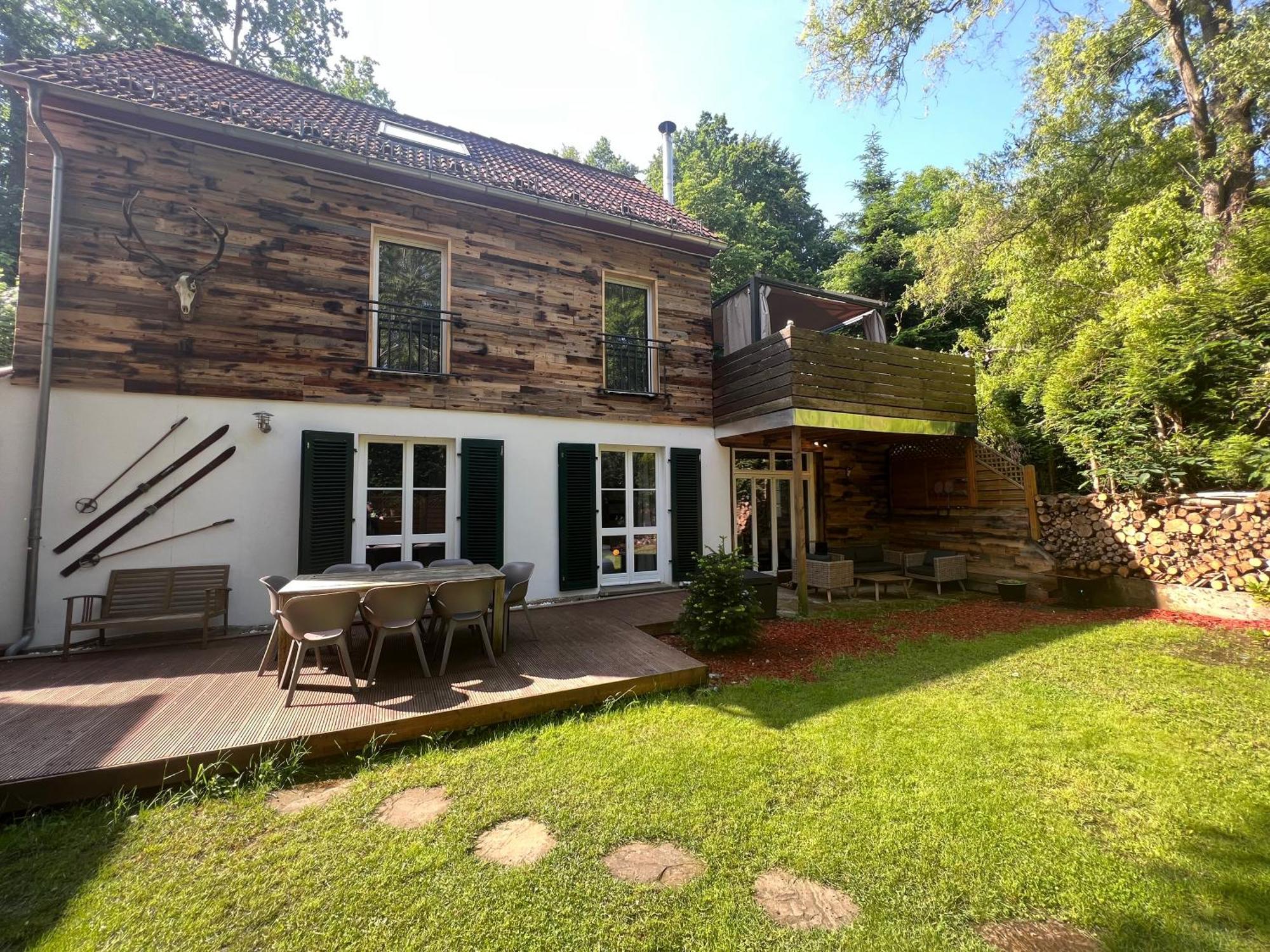 Chalet Ferienhaus Dresden Dış mekan fotoğraf